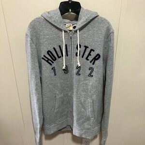 Hollister Zip Hoodie Men’s Large